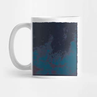 Citywave through Window in Midnight Blue Mug